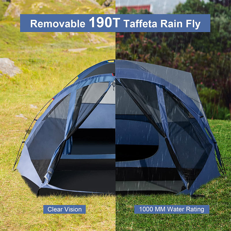 Outdoor Hiking Portable Easy Camping Tent for 3 -5 Person Doba